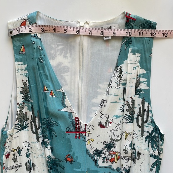 Emily and Fin Golden State dress 👗 POCKETS👗 Size S UK10 EUC - Picture 9 of 13